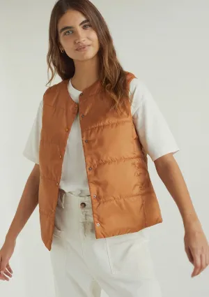 100% Recycled Polyester Quilted Vest | 38603 | Yerse