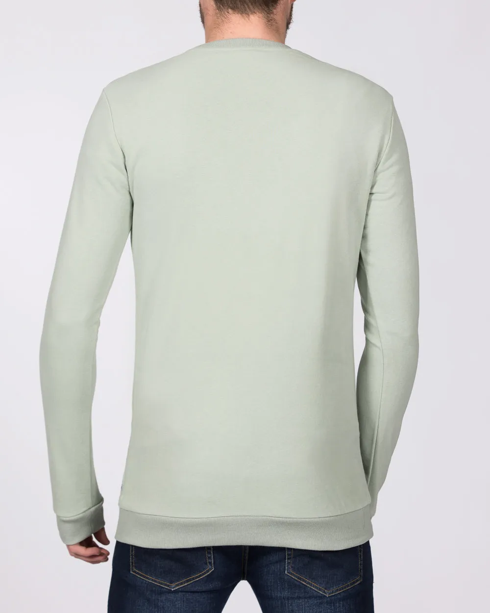 2t Tall Jakob Slim Fit Sweatshirt (light green)