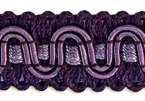 5/8" Mauveberry Whip Gimp Trim (Made in France)