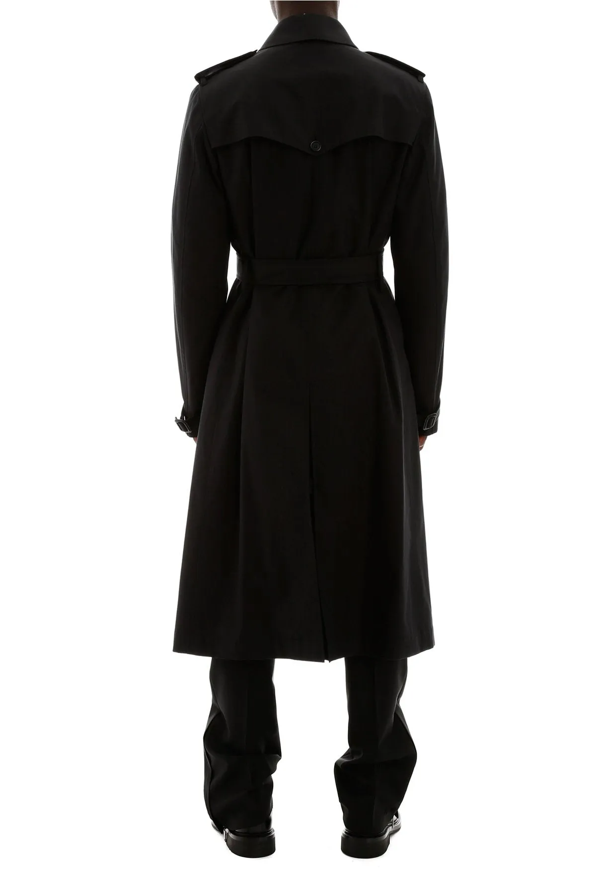 Alexander McQueen Double Breasted Trench Coat