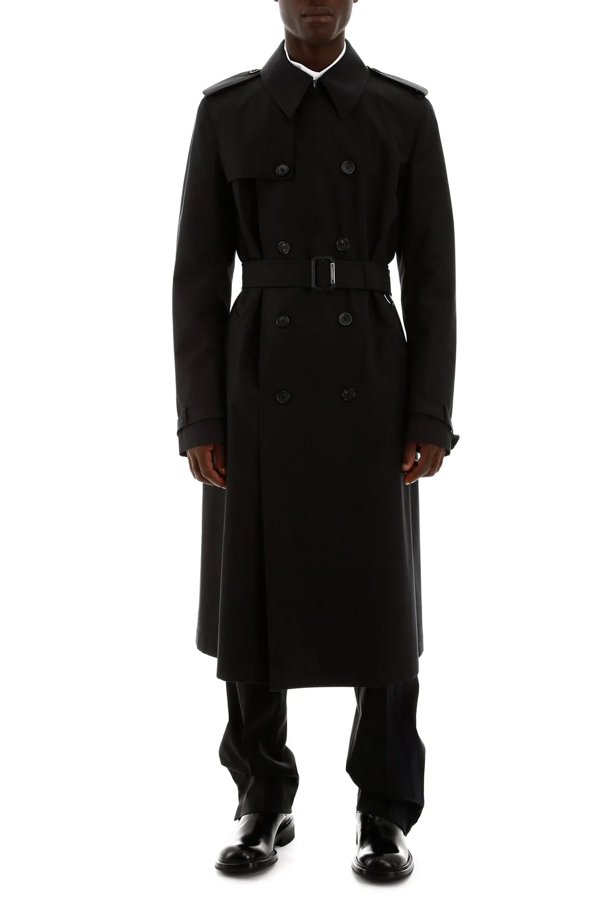 Alexander McQueen Double Breasted Trench Coat