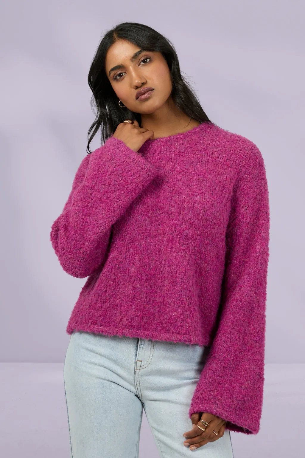 All About Eve Cleo Knit Mauve