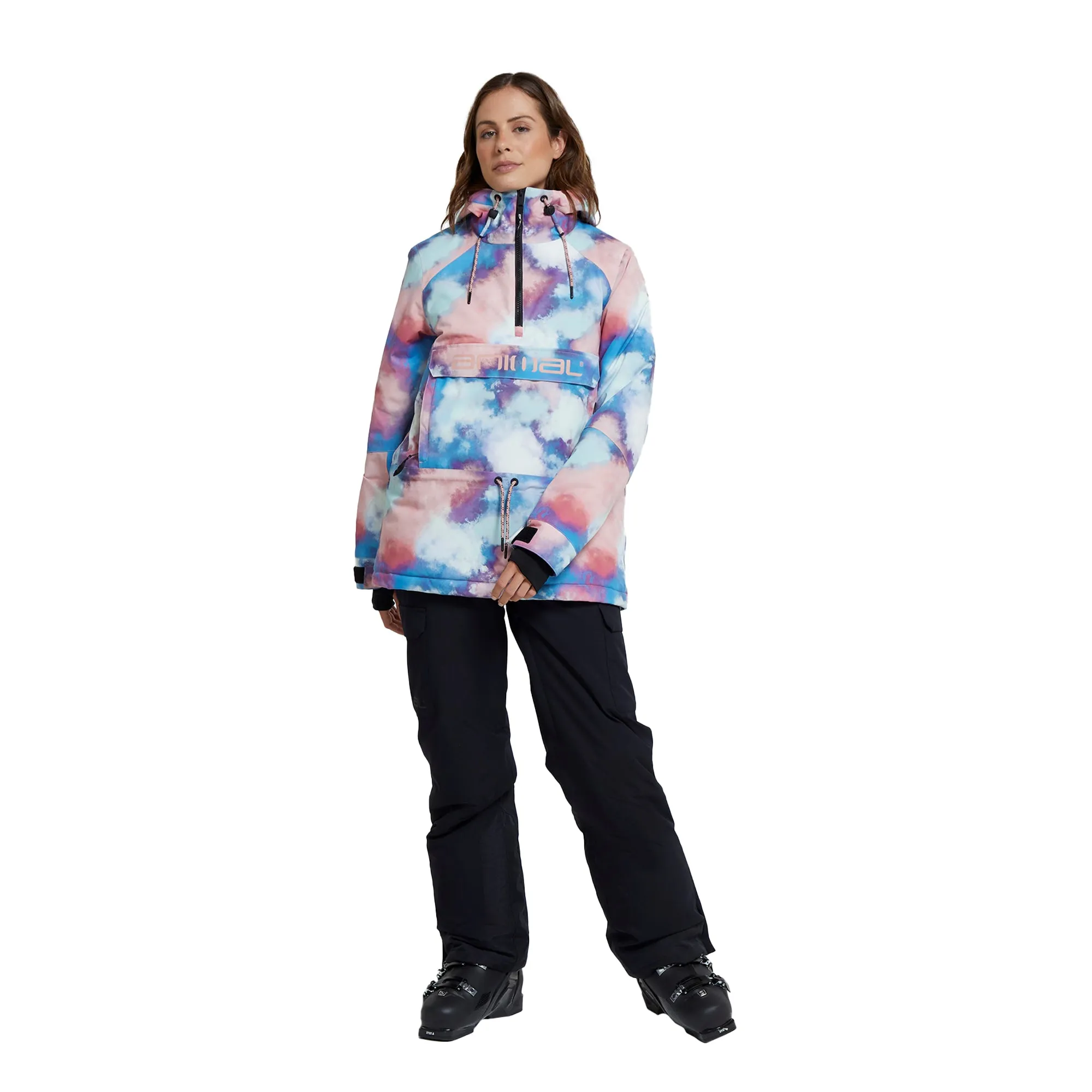 Animal Womens/Ladies Snowstorm Overhead Ski Jacket