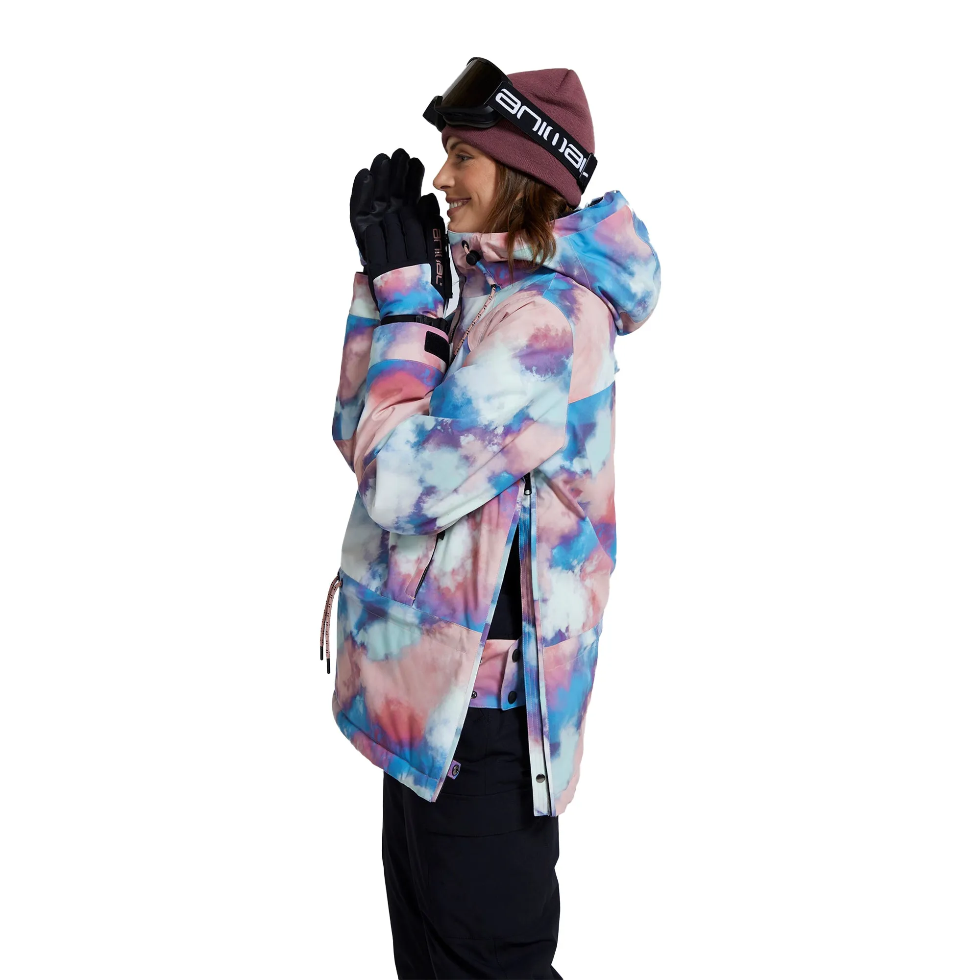 Animal Womens/Ladies Snowstorm Overhead Ski Jacket