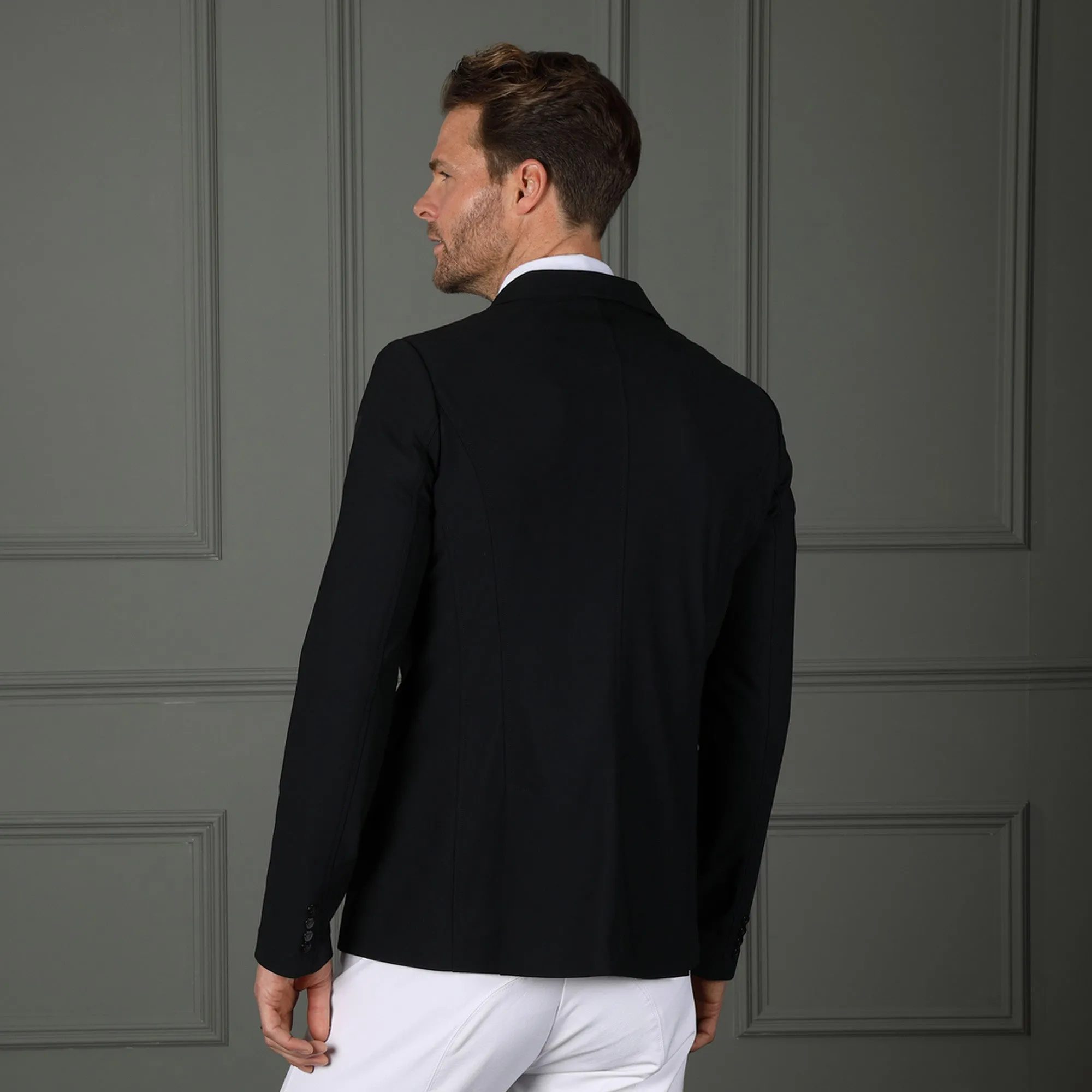 Aubrion Mens Cambridge Show Jacket - Black