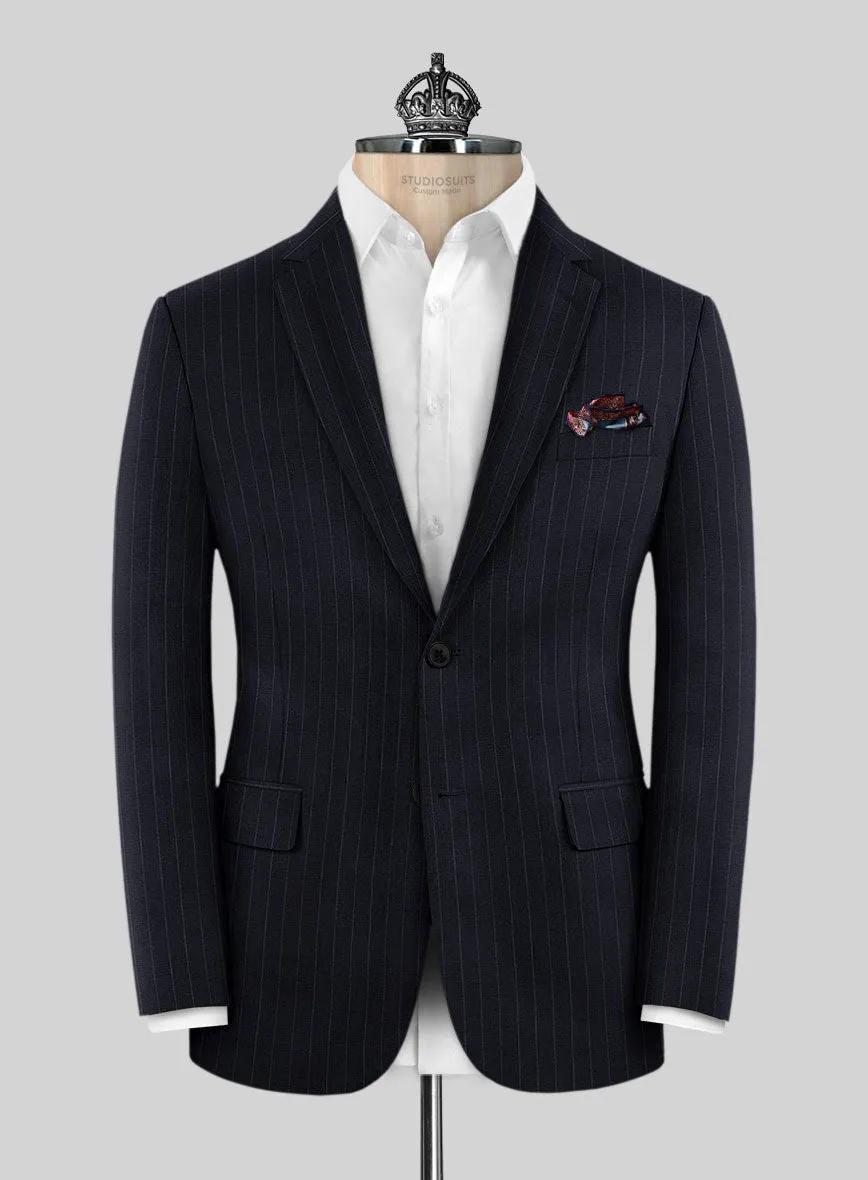 Bristol Dark Blue Regal Stripe Jacket