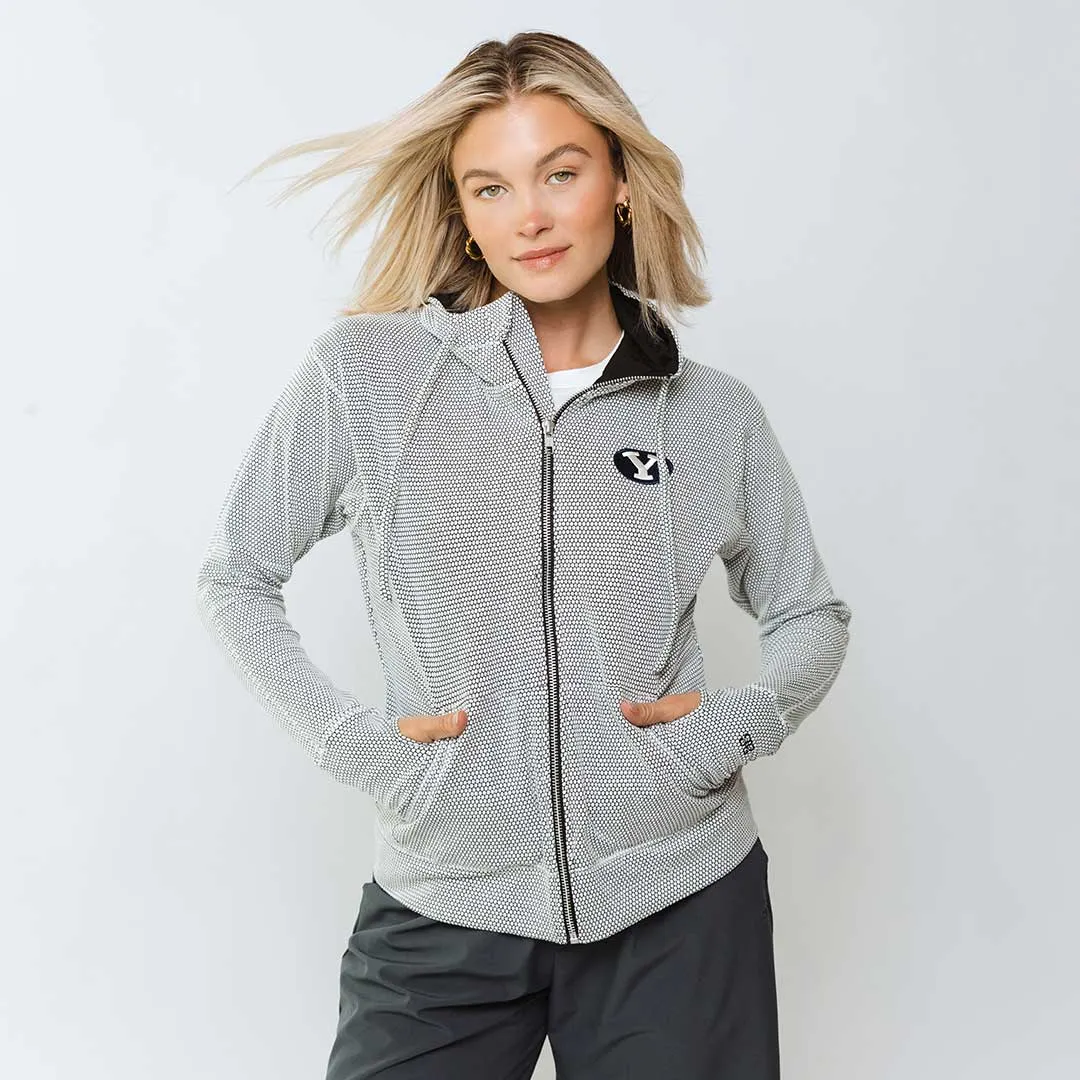 BYU Albion Zip-Up, Honeycomb