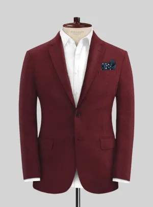 Campari Cranberry Linen Jacket