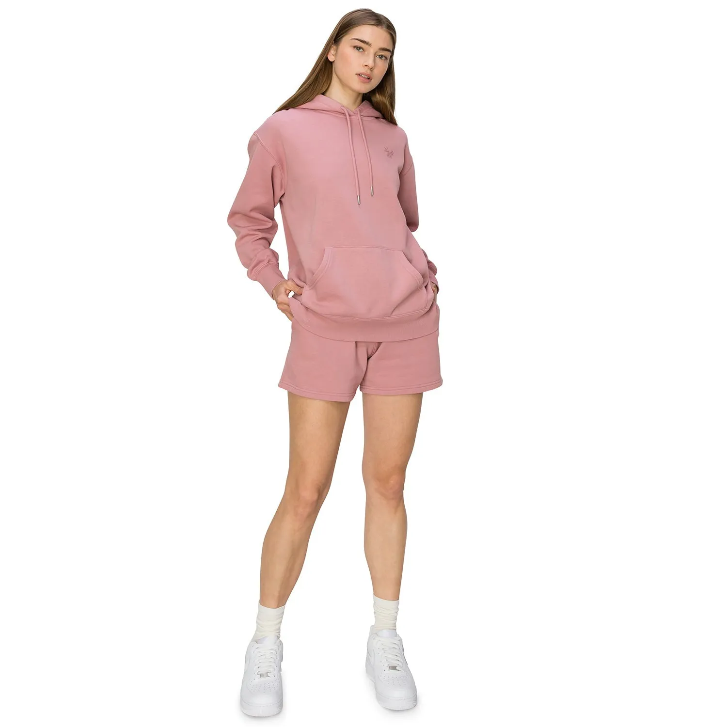 Cloud Fleece Hoodie - Ashy Pink