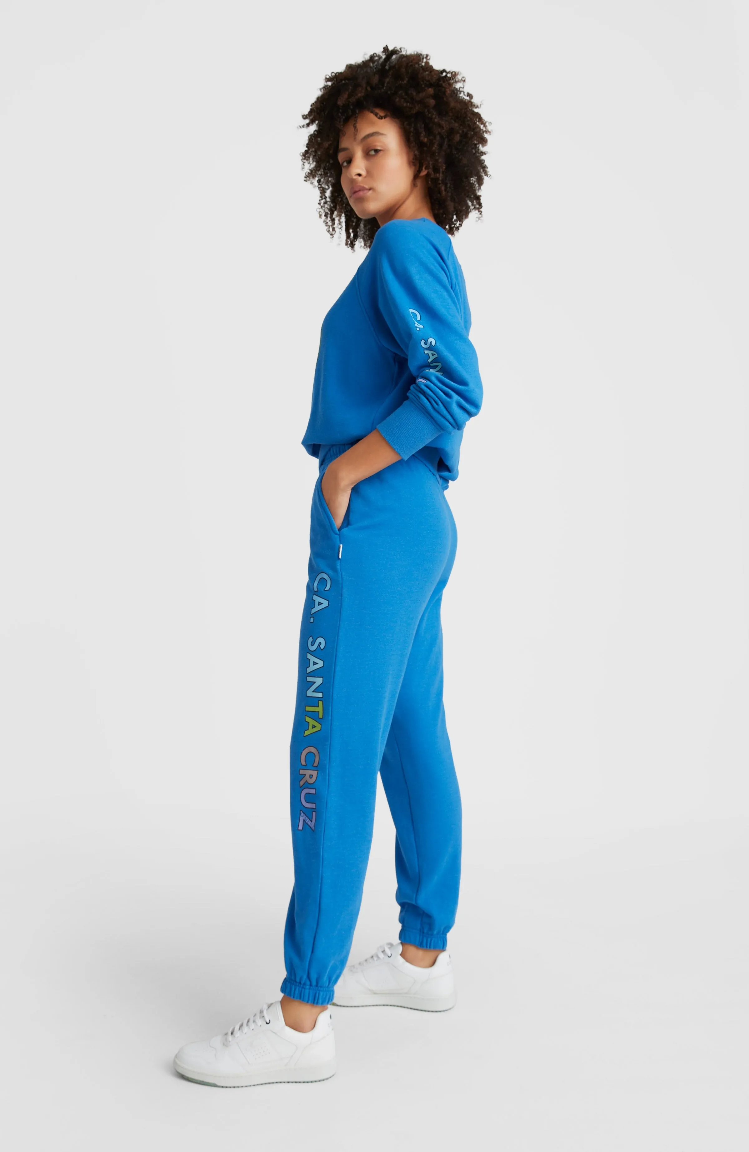 Connective High-Waist Sweatpants | Princess Blue