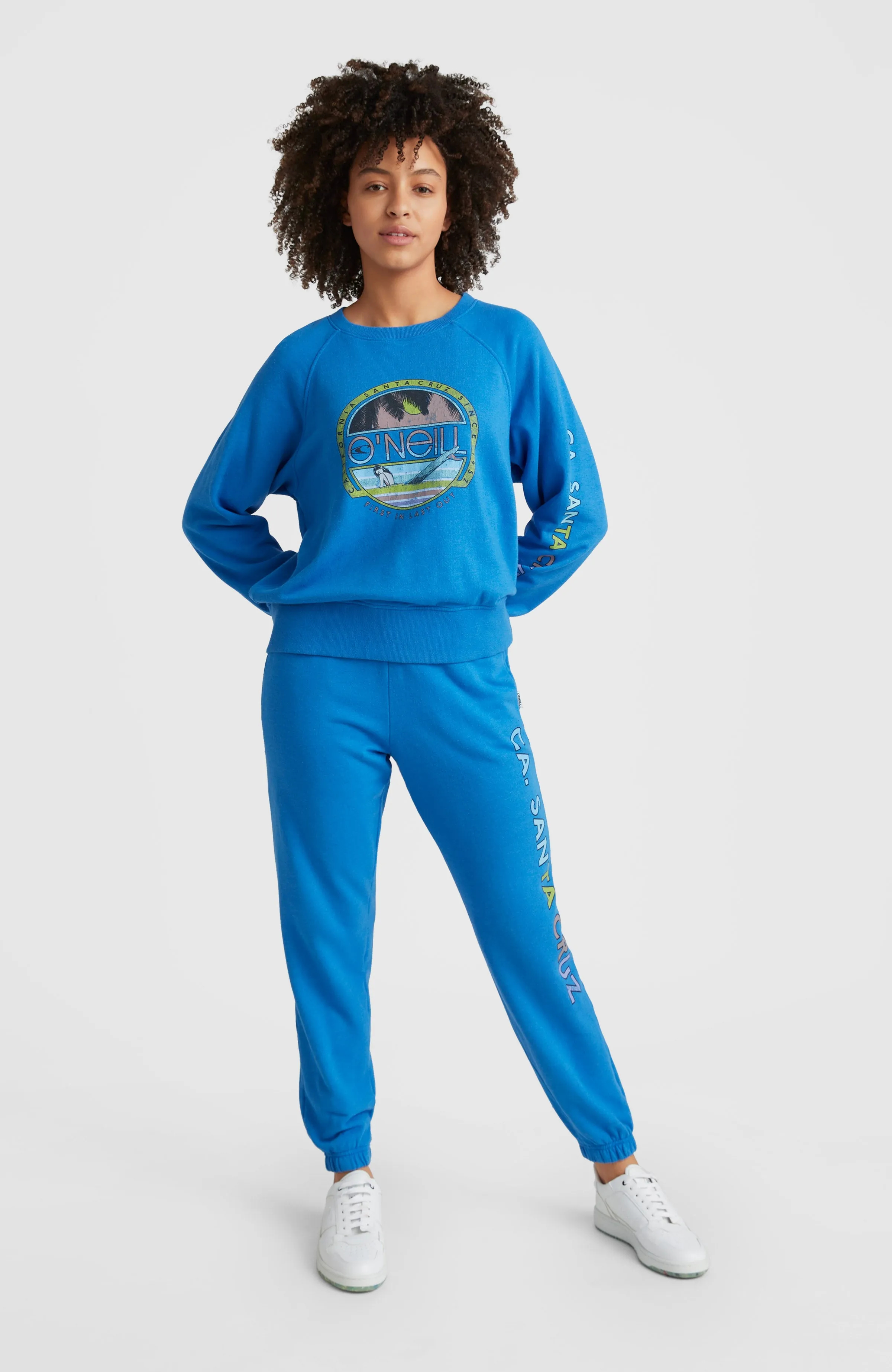 Connective High-Waist Sweatpants | Princess Blue