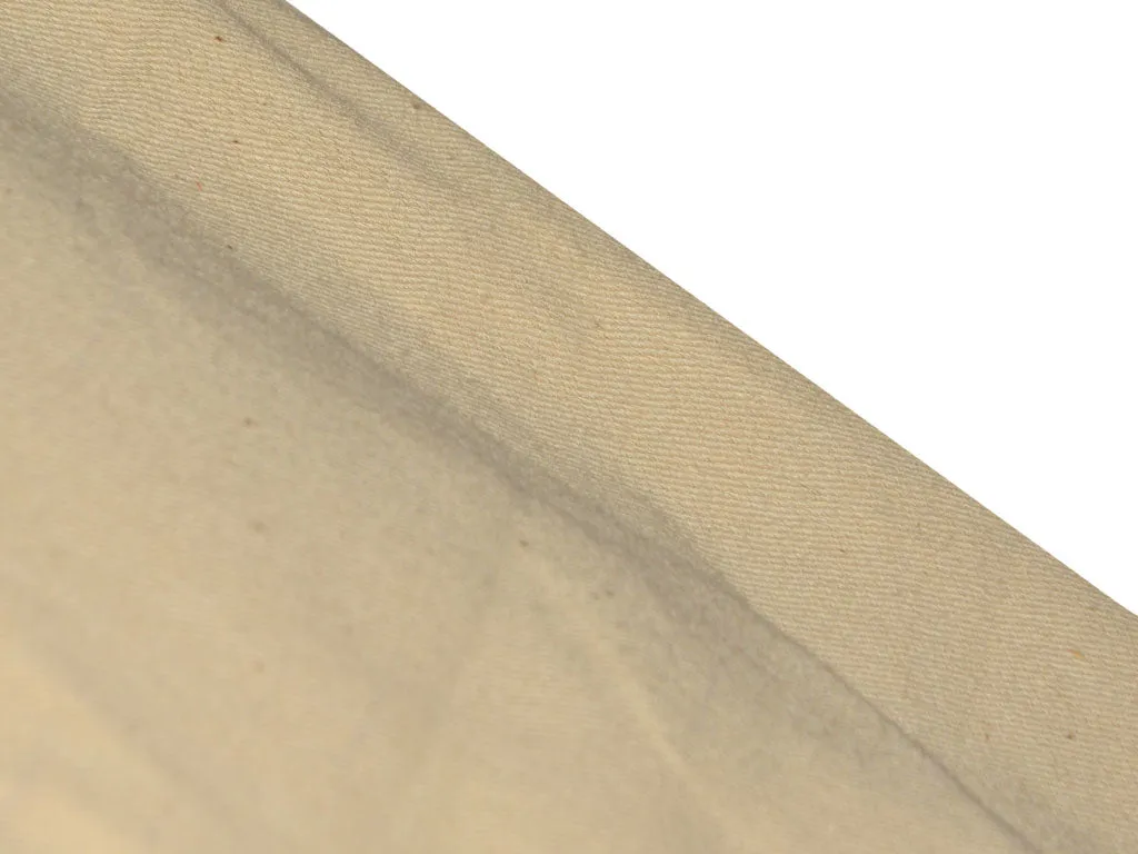 Cream Plain Canvas Cotton Fabric (Wholesale)