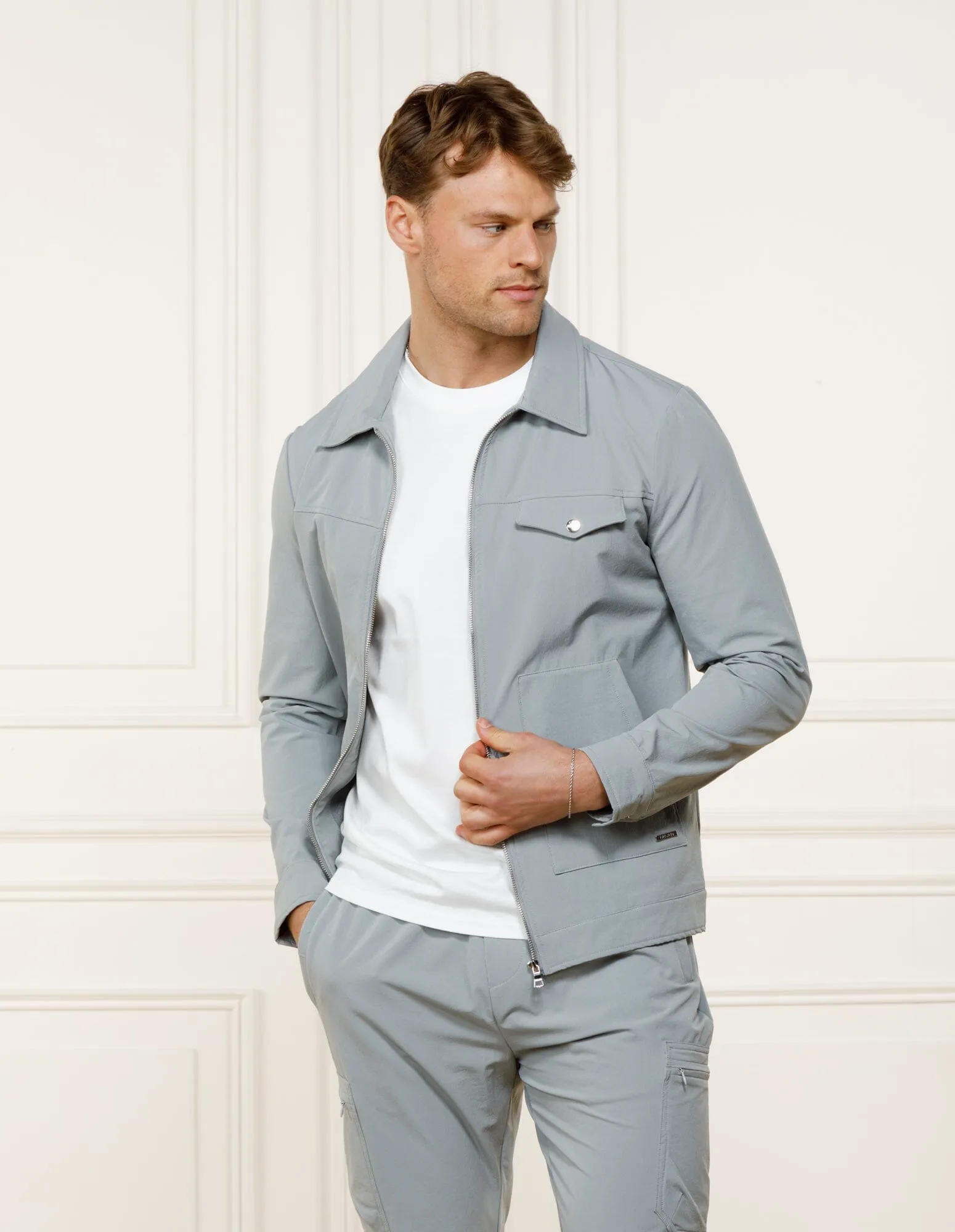 Dove Grey 2.0 Traveller Overshirt