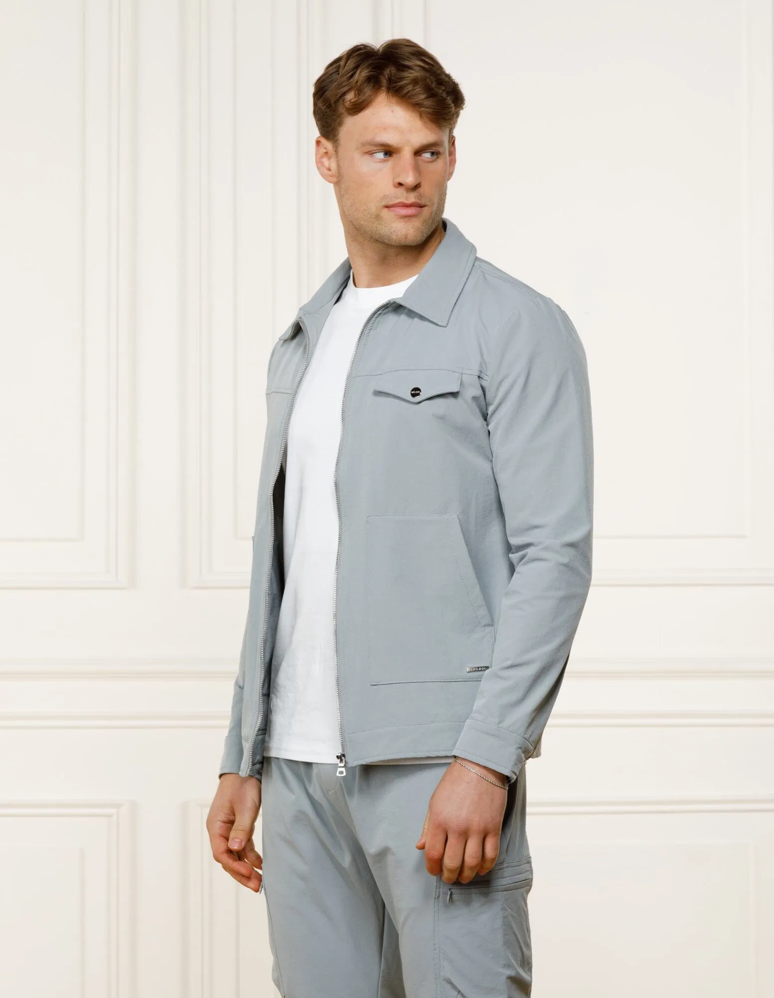 Dove Grey 2.0 Traveller Overshirt