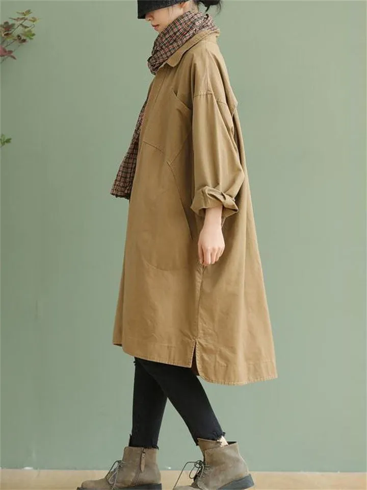 Elegant Mid-Length Trench Jackets for Women