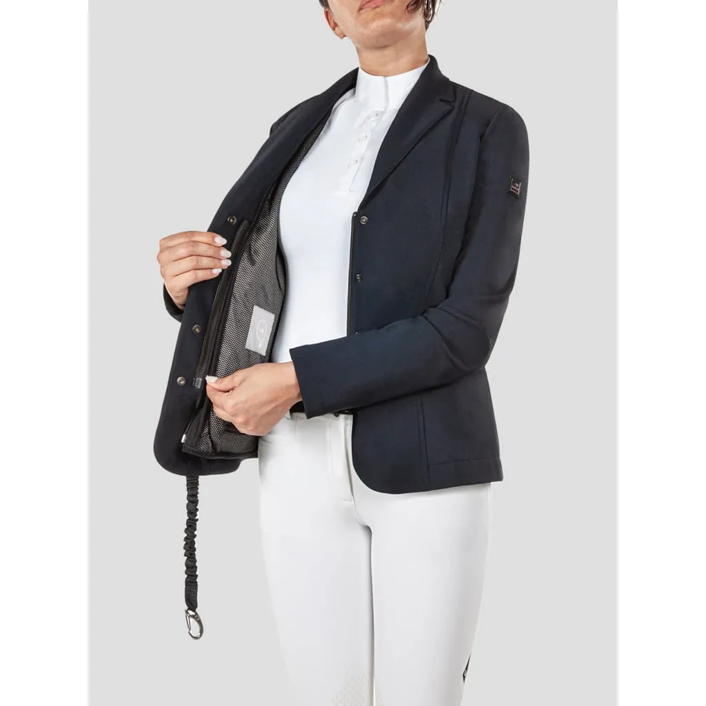 Equiline Ladies Competition Jacket Air Bag Navy