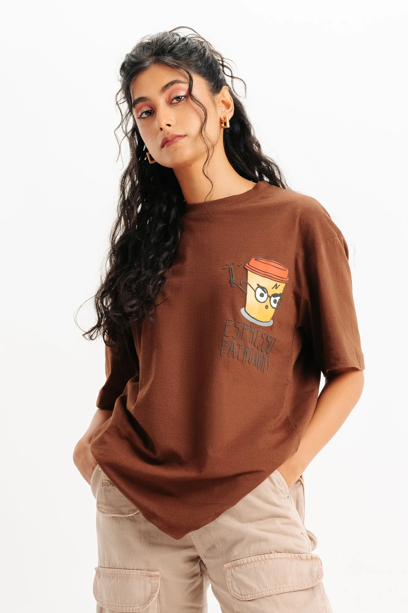 Espresso Oversized Tees