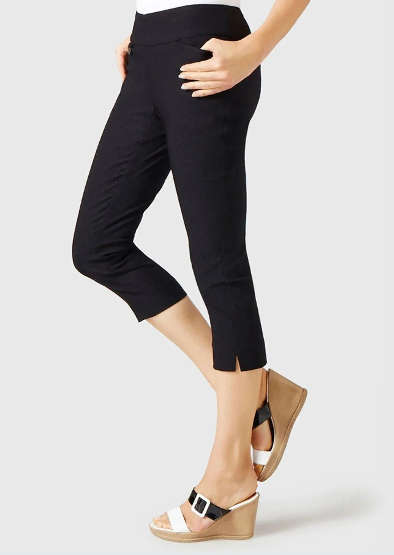 Essentials Slim Capri Pants, Magical Lycra