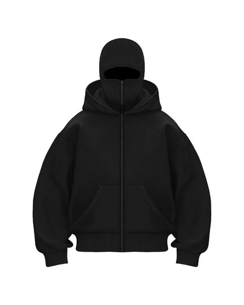 Full Covered Masked Hoodie For Winters