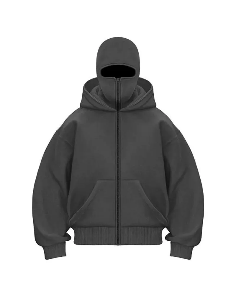 Full Covered Masked Hoodie For Winters