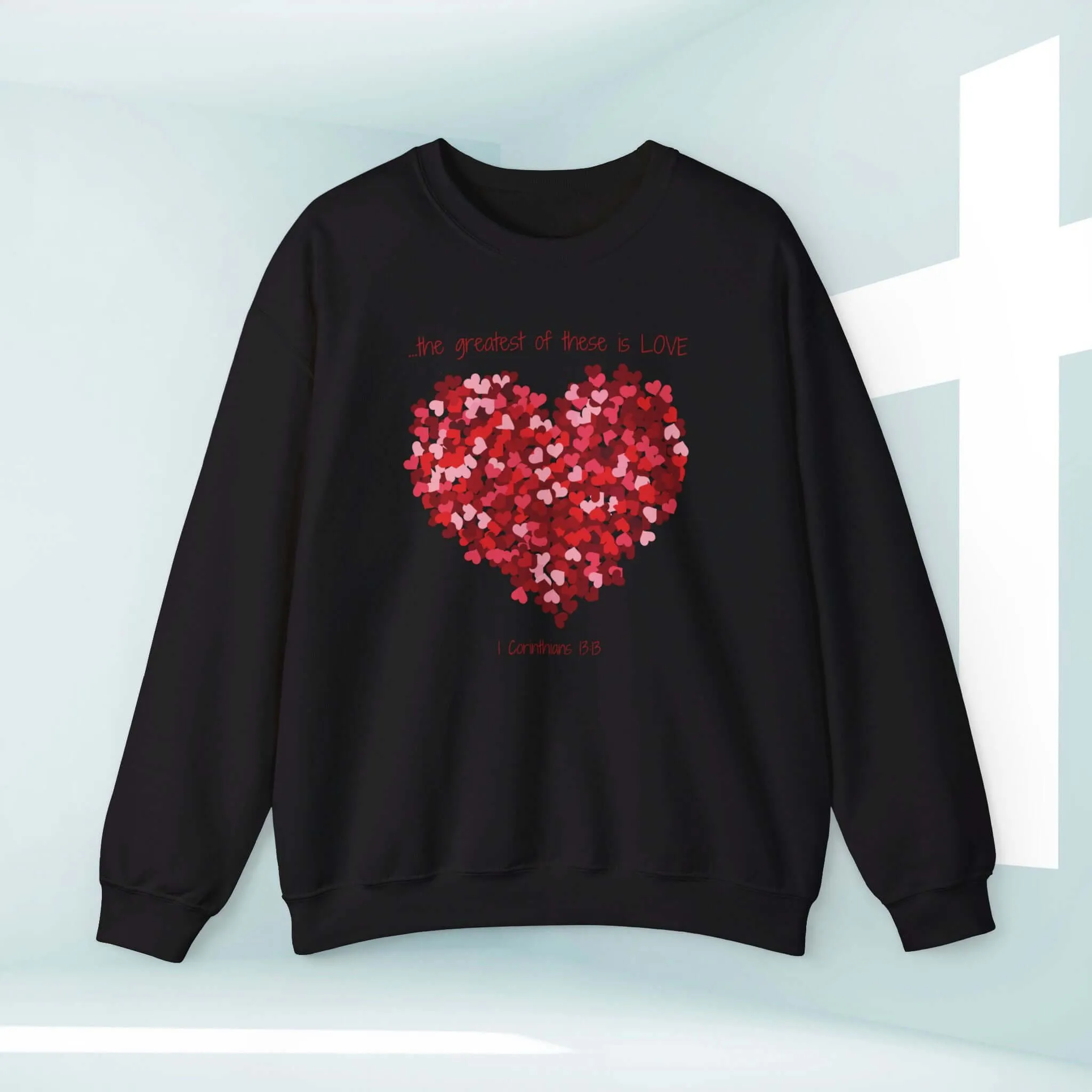 Greatest Love Sweatshirt Wedding Anniversary Valentines Crewneck Shirt