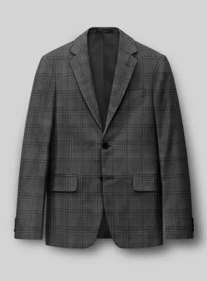 Hardy Minnis Adali Gray Check Wool Jacket