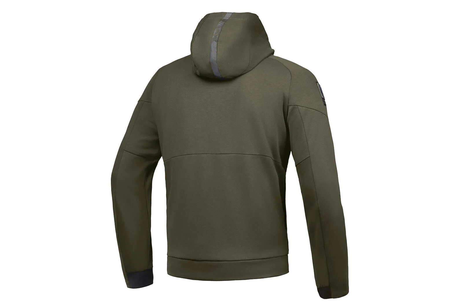 IXON TOUCHDOWN KHAKI/BLACK TEXTILE HOODIE JACKET