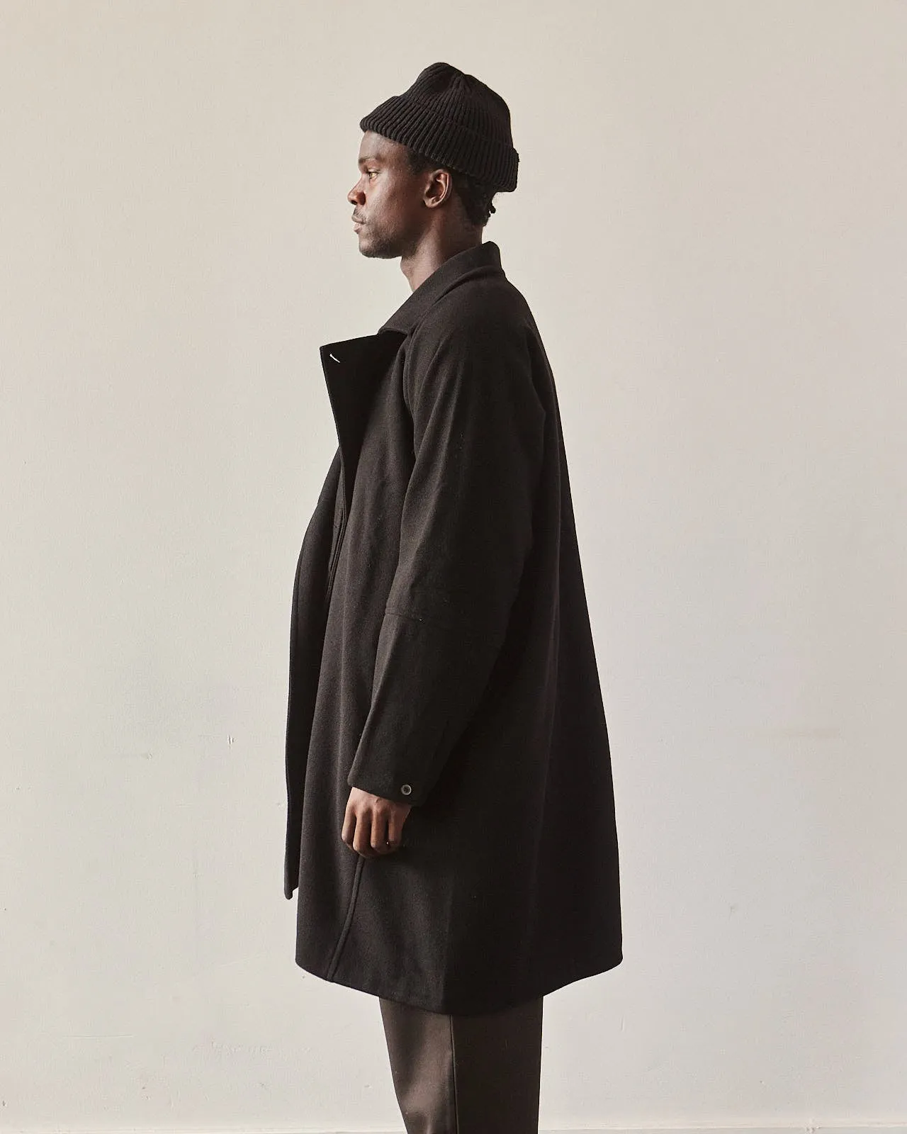 Jan-Jan Van Essche Coat #27, Pitch Black