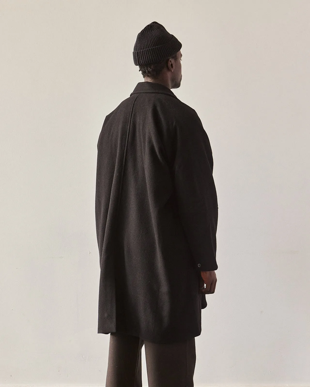 Jan-Jan Van Essche Coat #27, Pitch Black