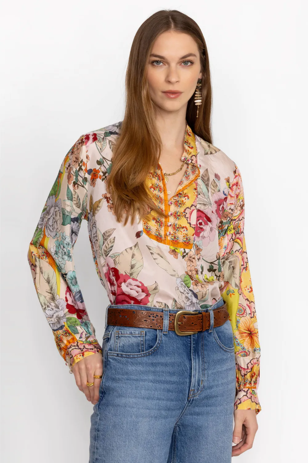 Johnny Was Rossy Abby Blouse - Multi