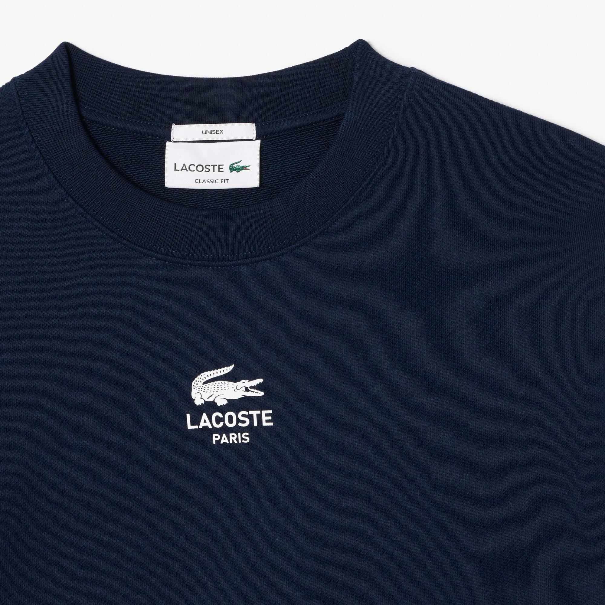 Lacoste Paris Printed Sweatshirt SH2736 // NAVY 166