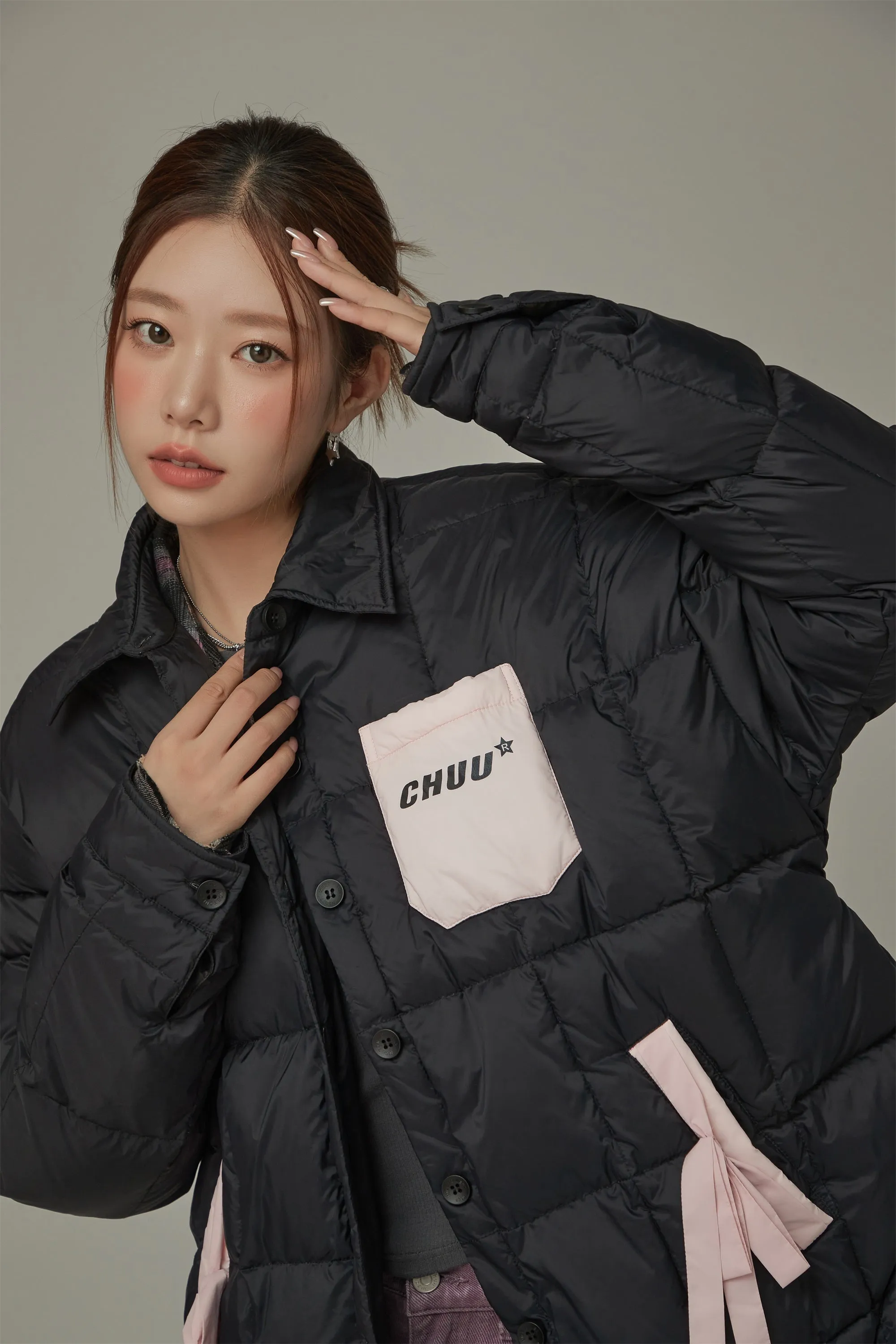 Light Loose Fit Padded Jacket