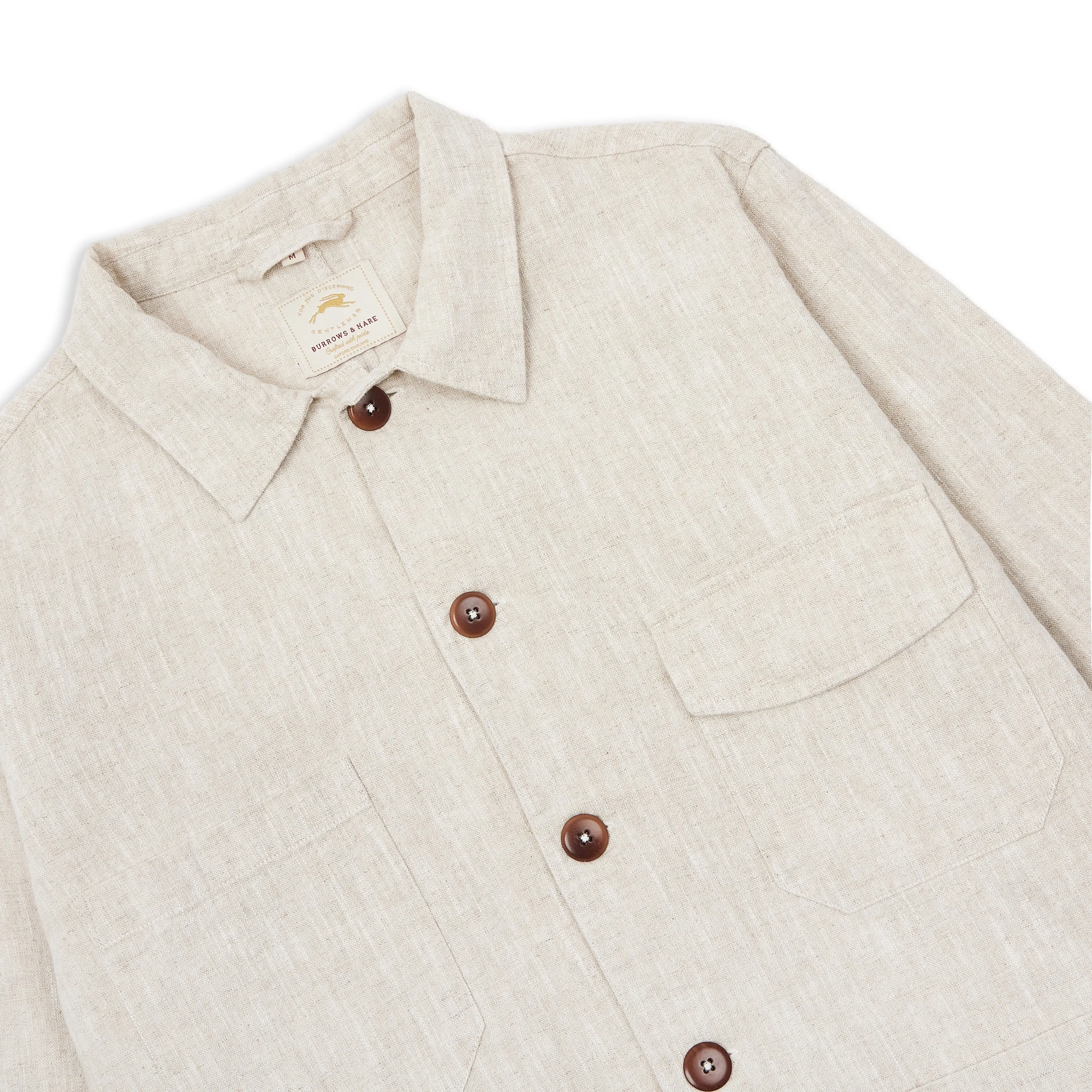 Linen Jericho Jacket - Beige