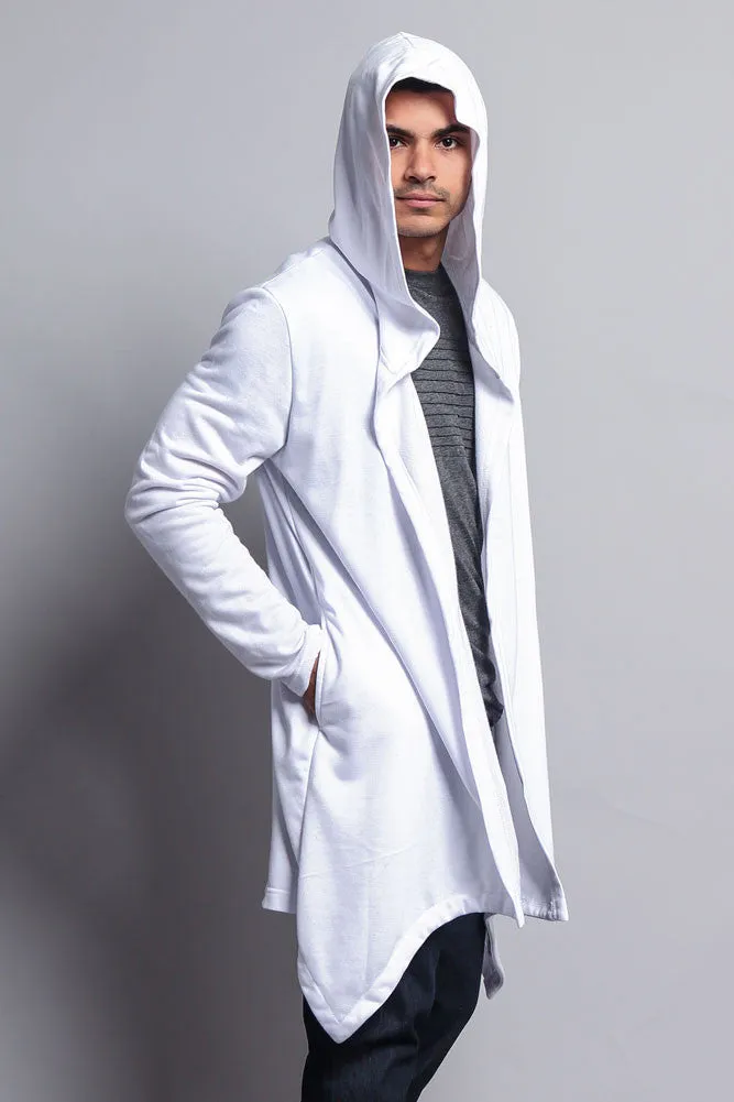 Long Length Drape Cape Cardigan Hoodie