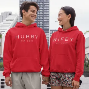 Matching Set: Hubby & Wifey Outfits for Wedding & Honeymoon Gifts