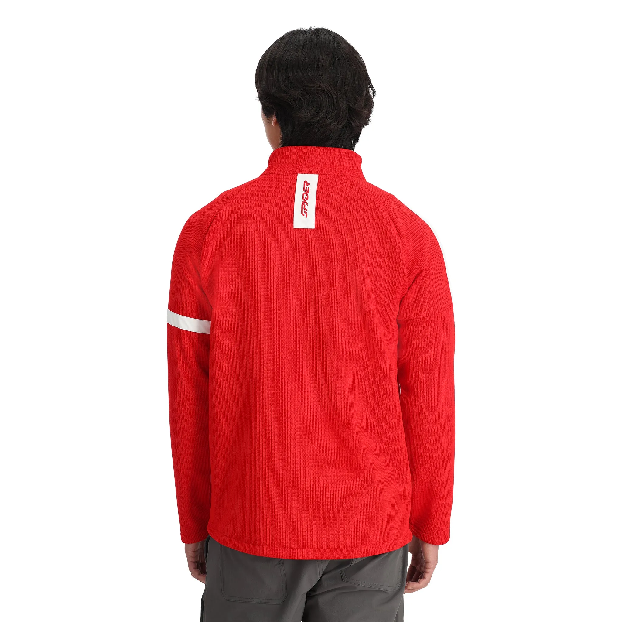 Mens Wengen Bandit Full Zip - Spyder Red