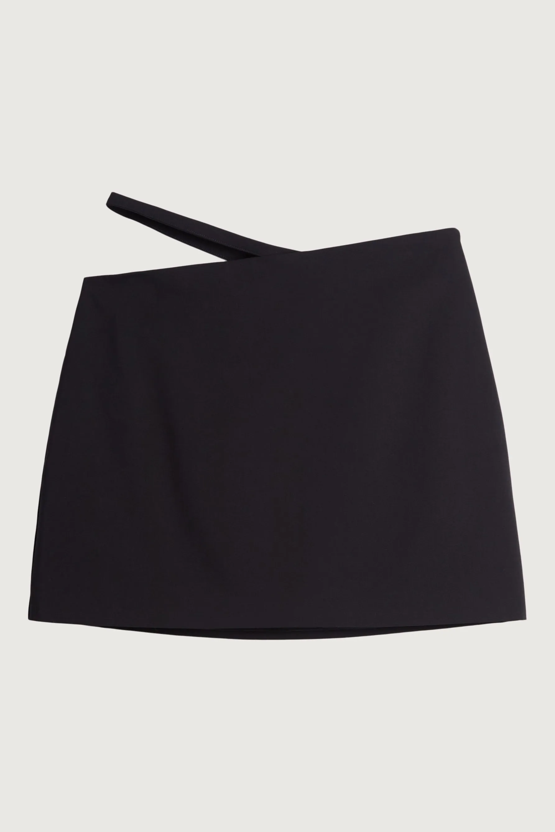 MINI SKIRT WITH CUTOUT WAIST