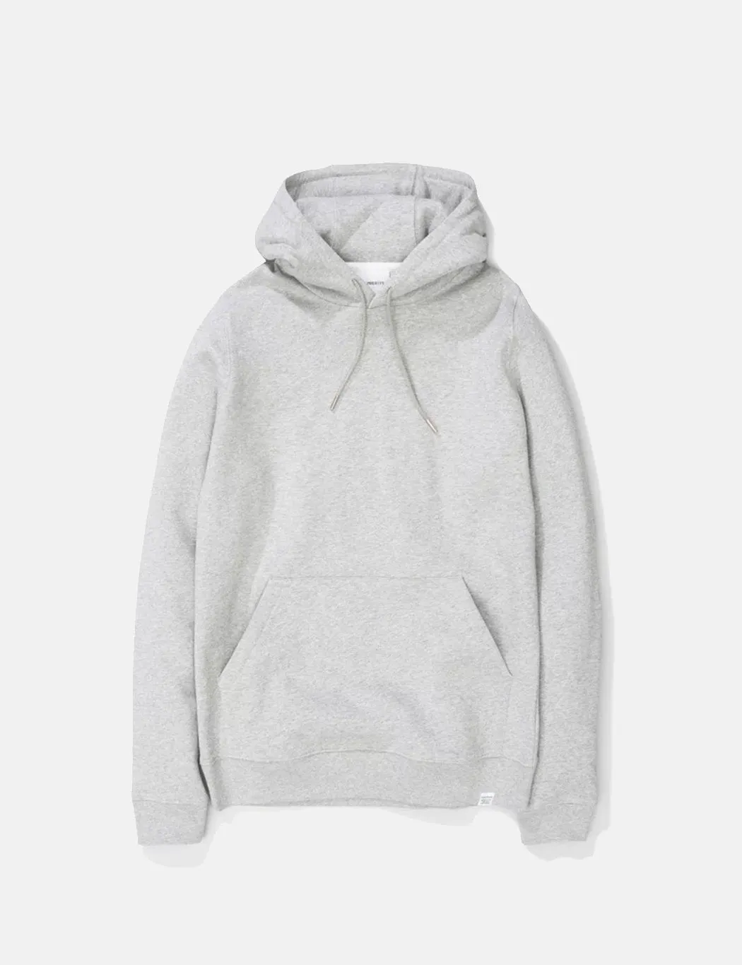 Norse Projects Vagn Classic Hooded Sweatshirt - Light Grey Melange