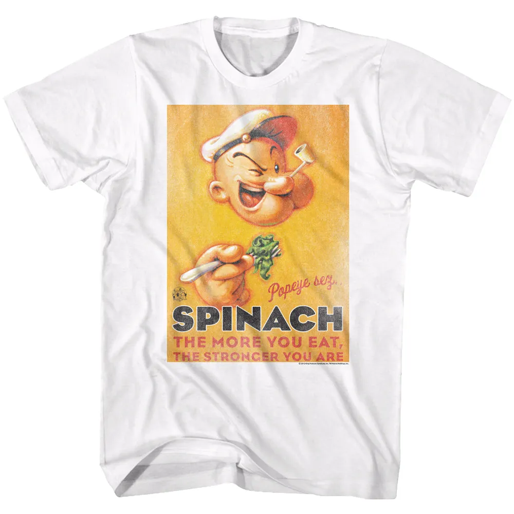 Popeye Spinach Style Men's T-Shirt