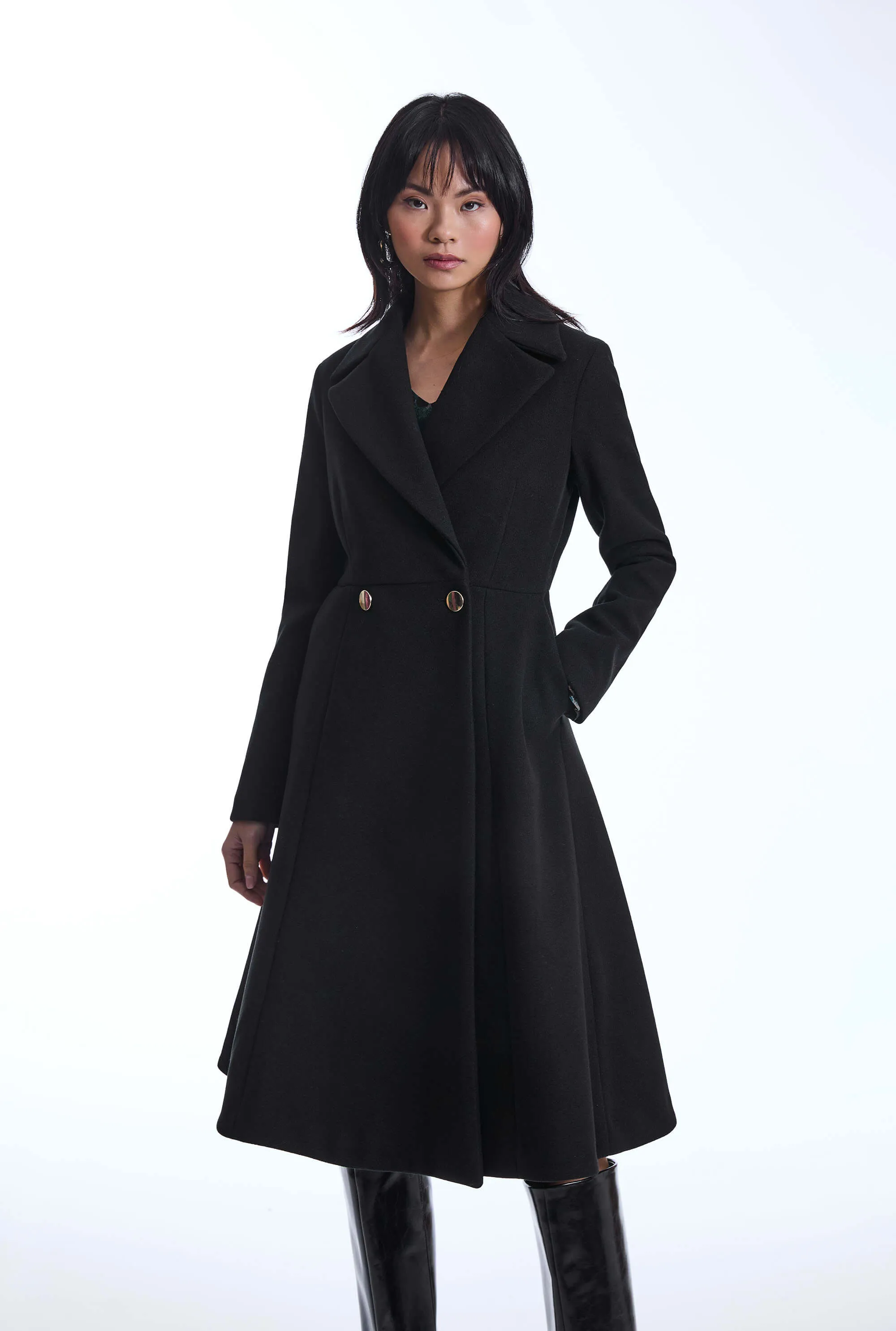 Princess Black Coat