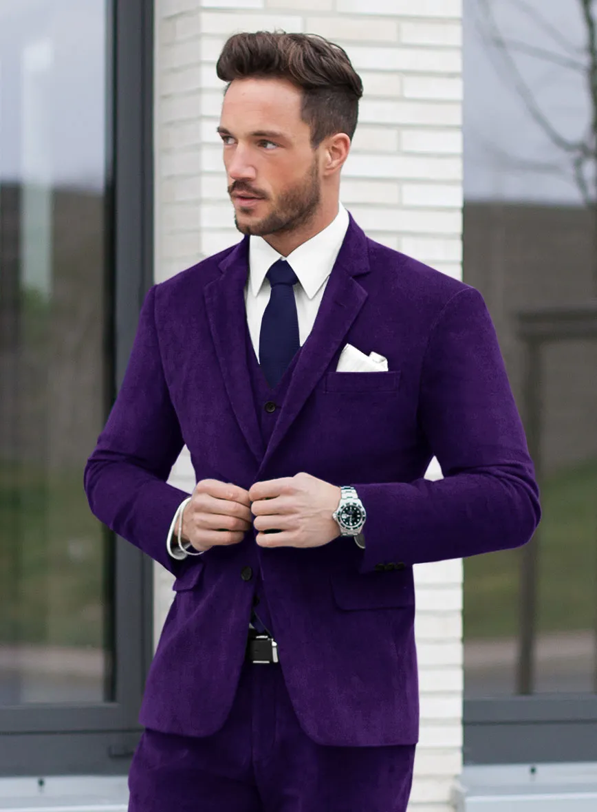 Purple Velvet Jacket