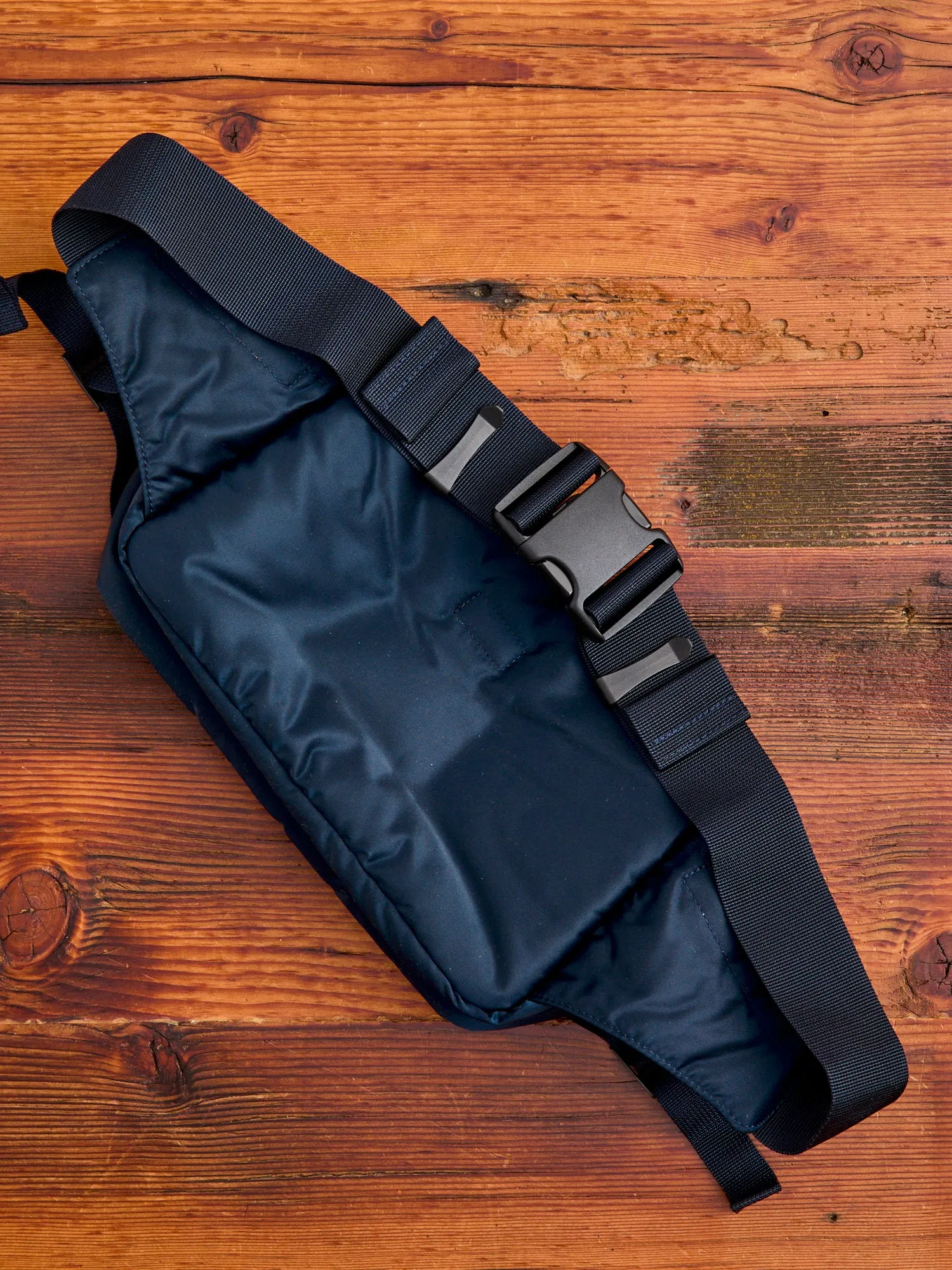 "Tanker" 2-Way Waist Bag in Iron Blue