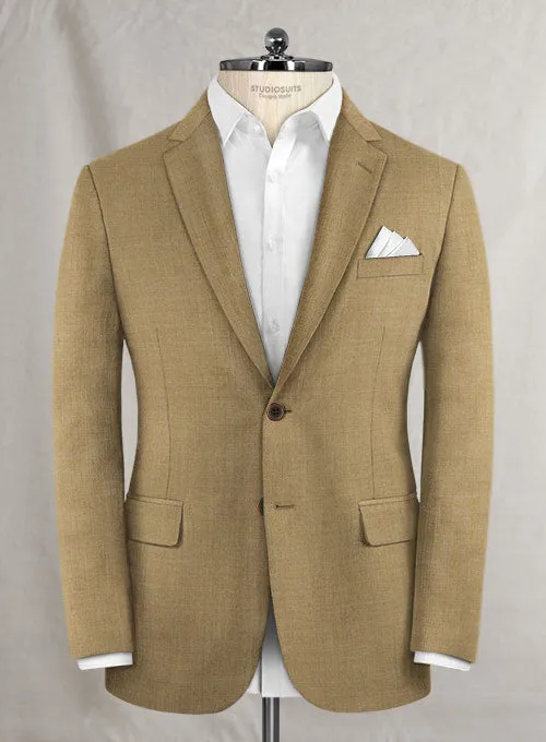 Reda Worsted Khaki Wool Jacket