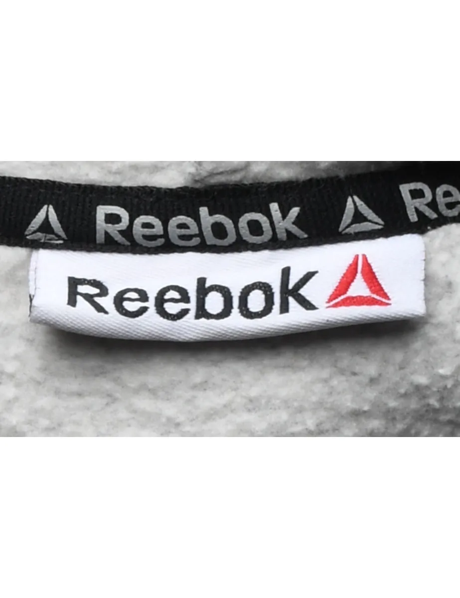 Reebok Light Grey Hoodie - L