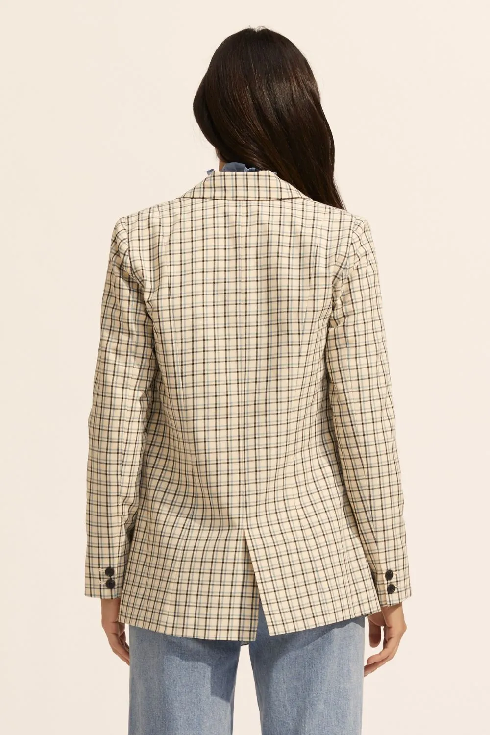 scout jacket - blue check