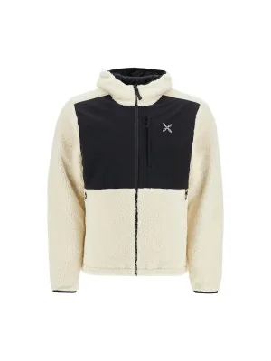 Sherpa Fleece Zip-Up Hoodie