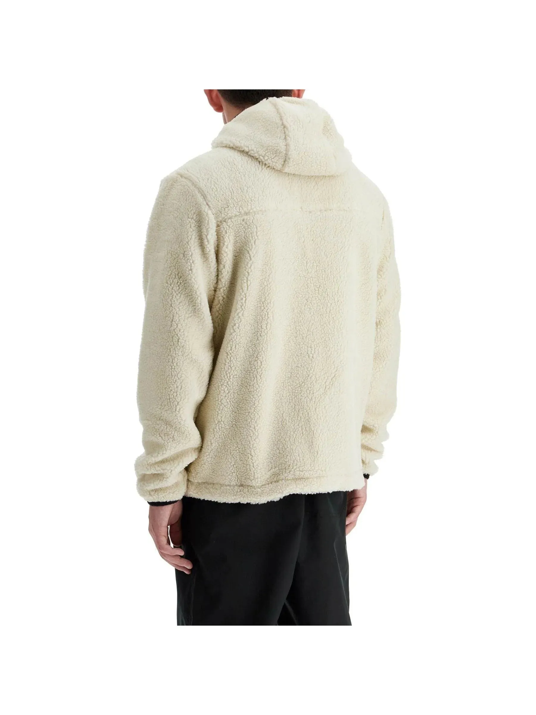 Sherpa Fleece Zip-Up Hoodie