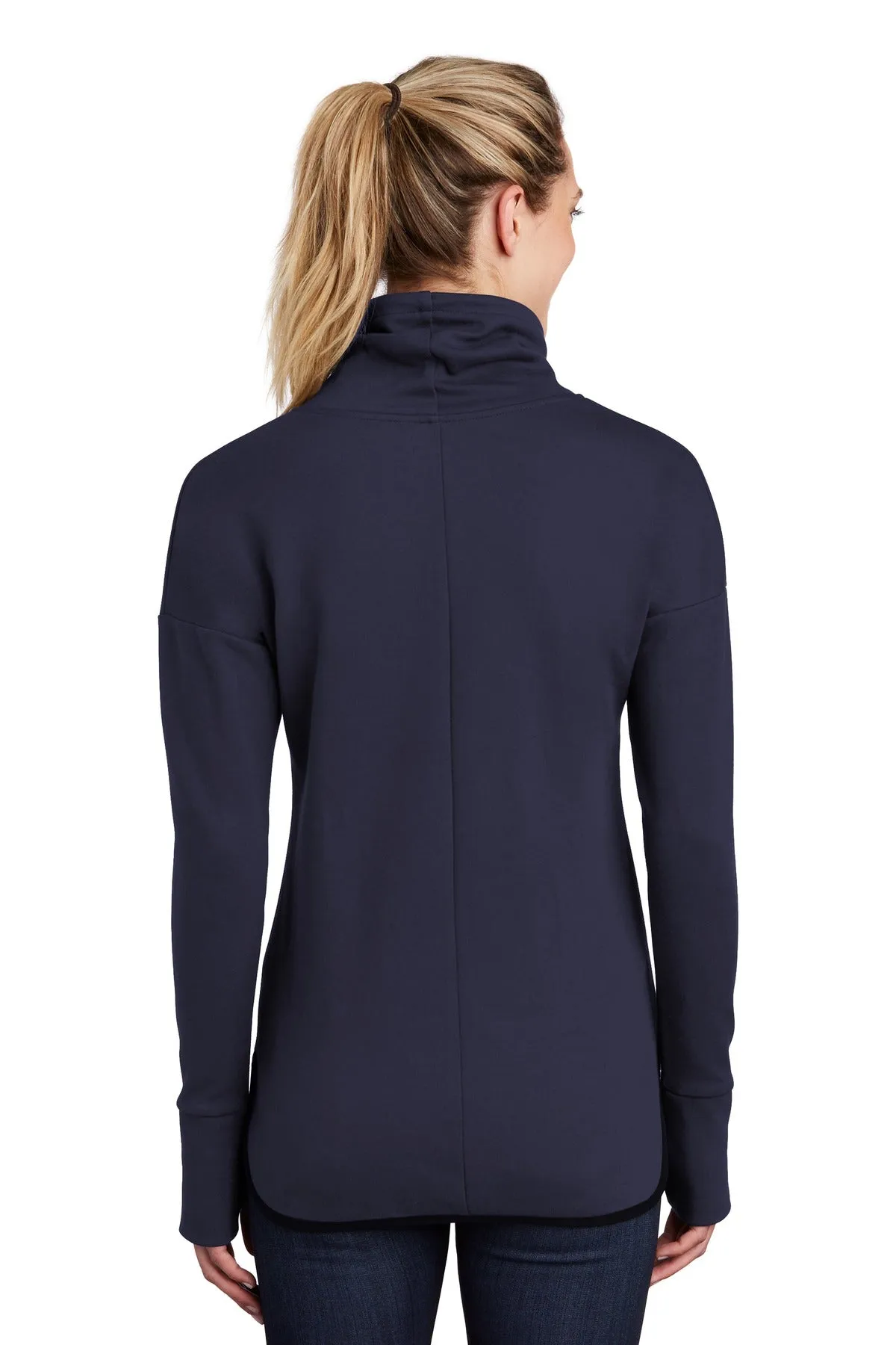 Sport-Tek Ladies Triumph Cowl Neck Pullover LST280