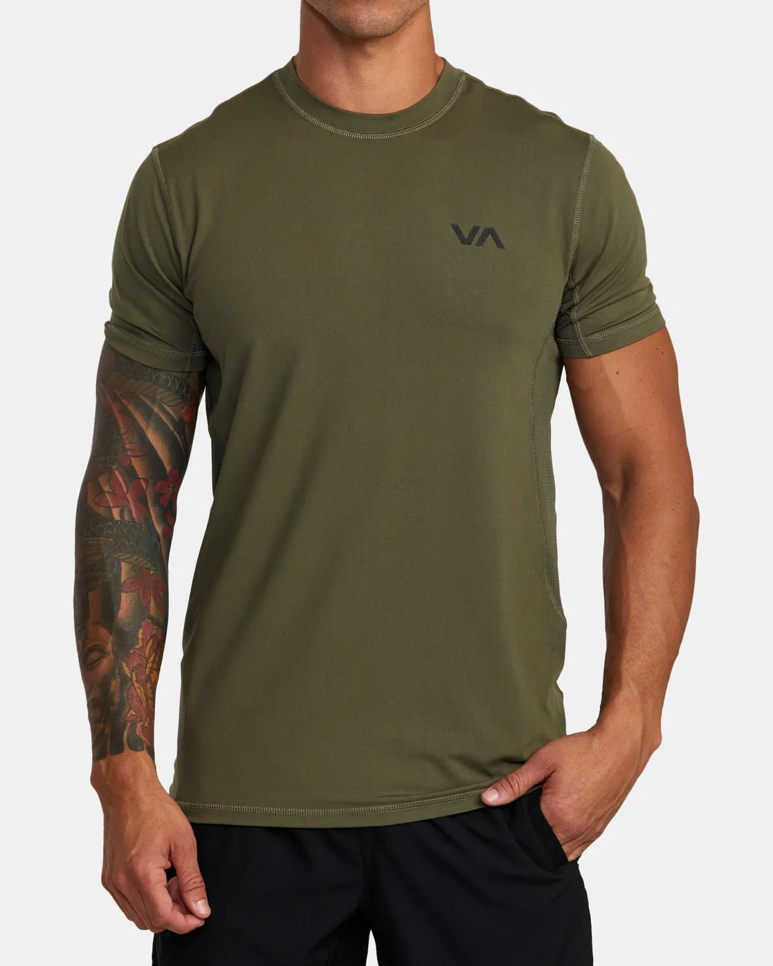 Sport Vent Performance Tee - Olive