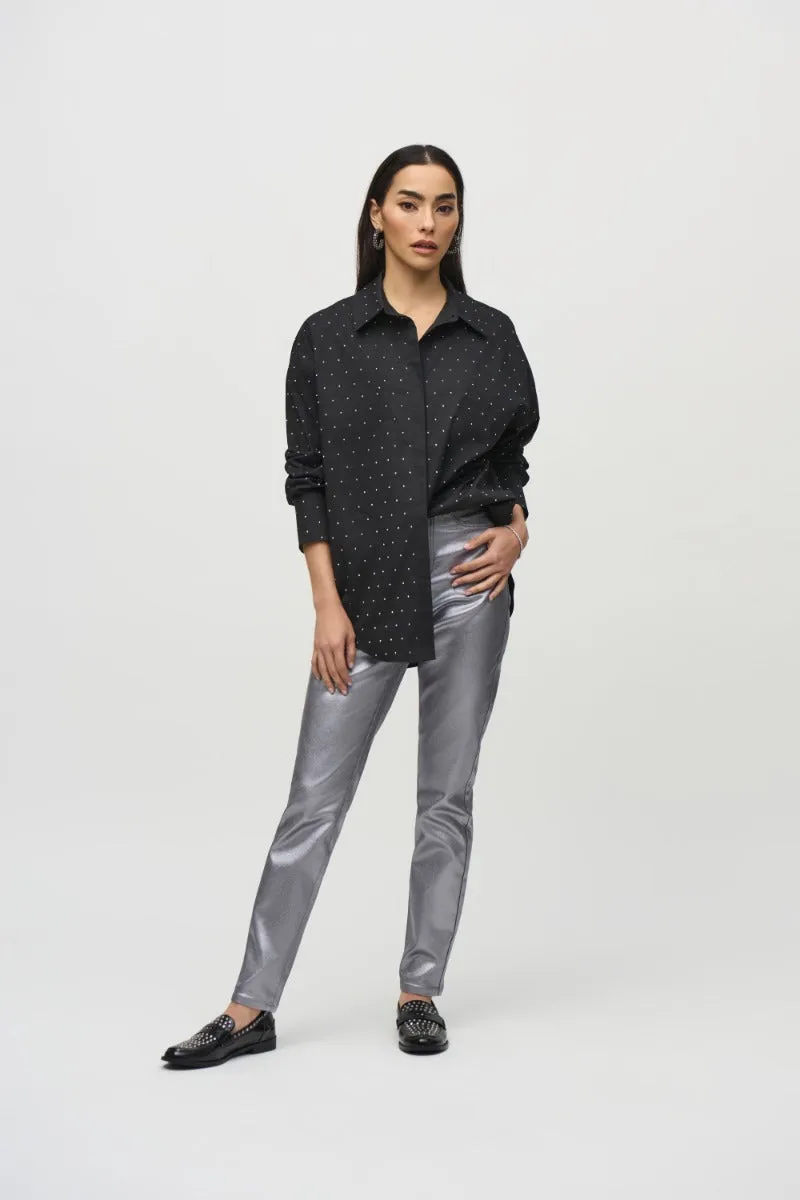 Studded Cotton Shirt